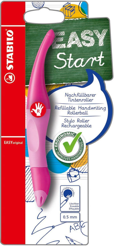 Stabilo easyoriginal - ergonomische rollerball - rechtshandig - roze