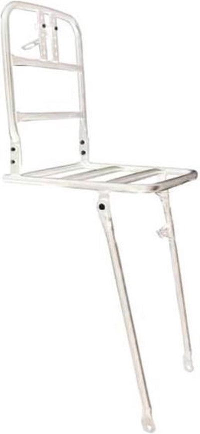 Front carrier 20 white aluminum