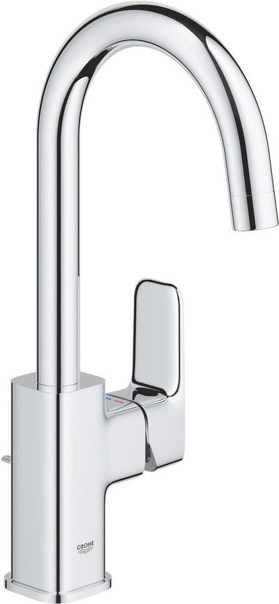 Miscelatore lavabo Grohe dice misura l - con scarico - risparmio energetico(es) - bocca girevole - cromo
