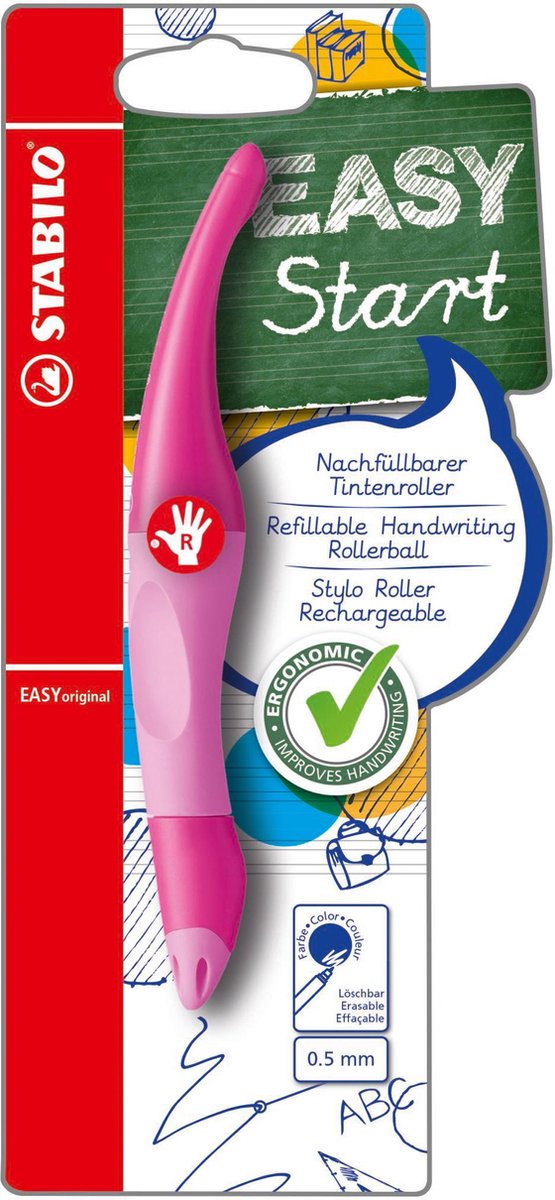 Stabilo easiloriginal derecho - rosa