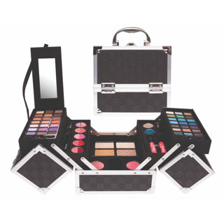 Make-up suitcase large black