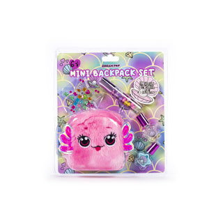 Conjunto mini mochila Dream pop axelot | 3 piezas