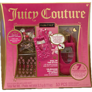 Set per unghie e lucidalabbra Juicy Couture | 3 pezzi
