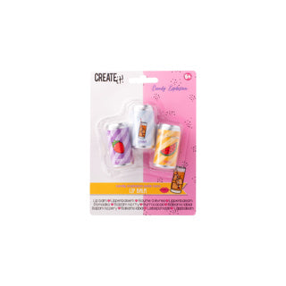 Crea! Candy Lip Balm 3 Krt 3ass