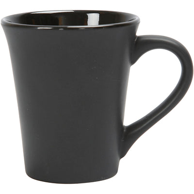 Taza Creativ Company, al: 10 cm, p 5,9-8,7 cm, negro, 1 unidad