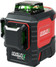 Levelfix groene basis 3d conelaser 3x360° set incl. statief, 2 accu's