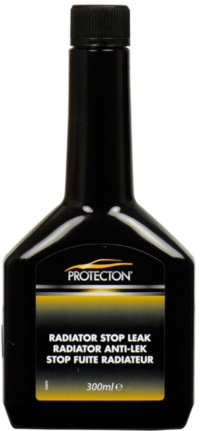 Protecton radiator anti-leak - repairs and protects the coolant system - fast, effective solution for coolant leaks - permanently seals - harmless to rubber hose gaskets - 300ml
