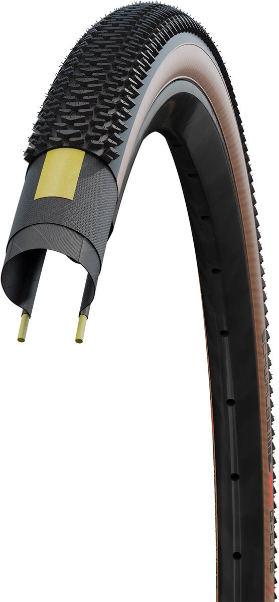 Schwalbe Tire G-One R Evo V-Guard 27.5 x 1.70 SW T-Skin Fold