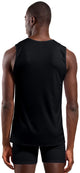 Camiseta interior Odlo active light con cuello redondo - hombres - negro - xl