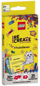 Lego recrea tarjetas de actividades: mascotas