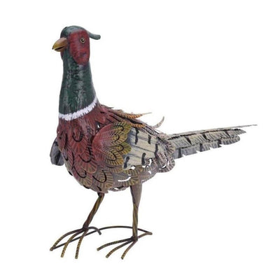 Fagiano da giardino professionale in metallo 58x20x40 cm