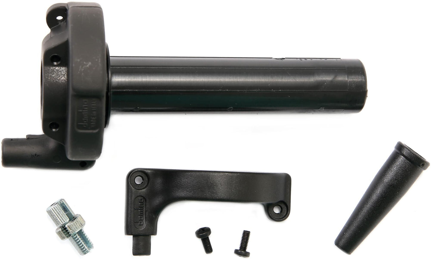 Domino gas twist grip fixture manopole acceleratore alu sw 1 puleggia