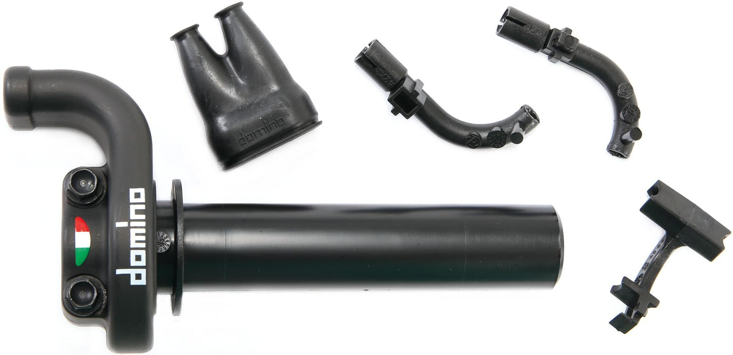 Domino gasgriffarmatur kre03 throttle grips alu sw 2-train kre03