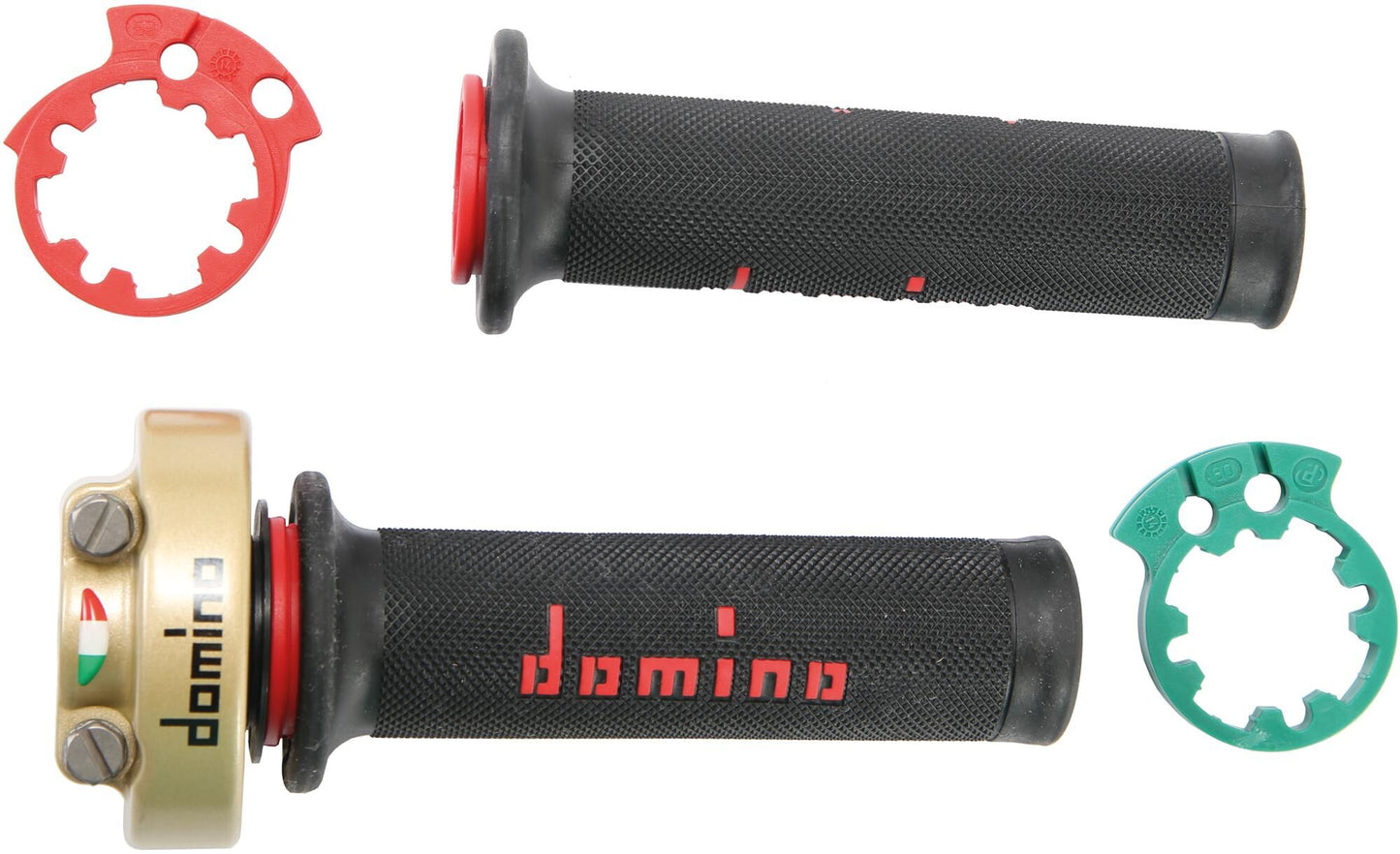 Domino gasgriffarmatur xm2 throttle grips alu go 2-pull,handleg xm2