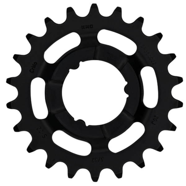 KMC Gear 22t Shimano 3 32 Negro