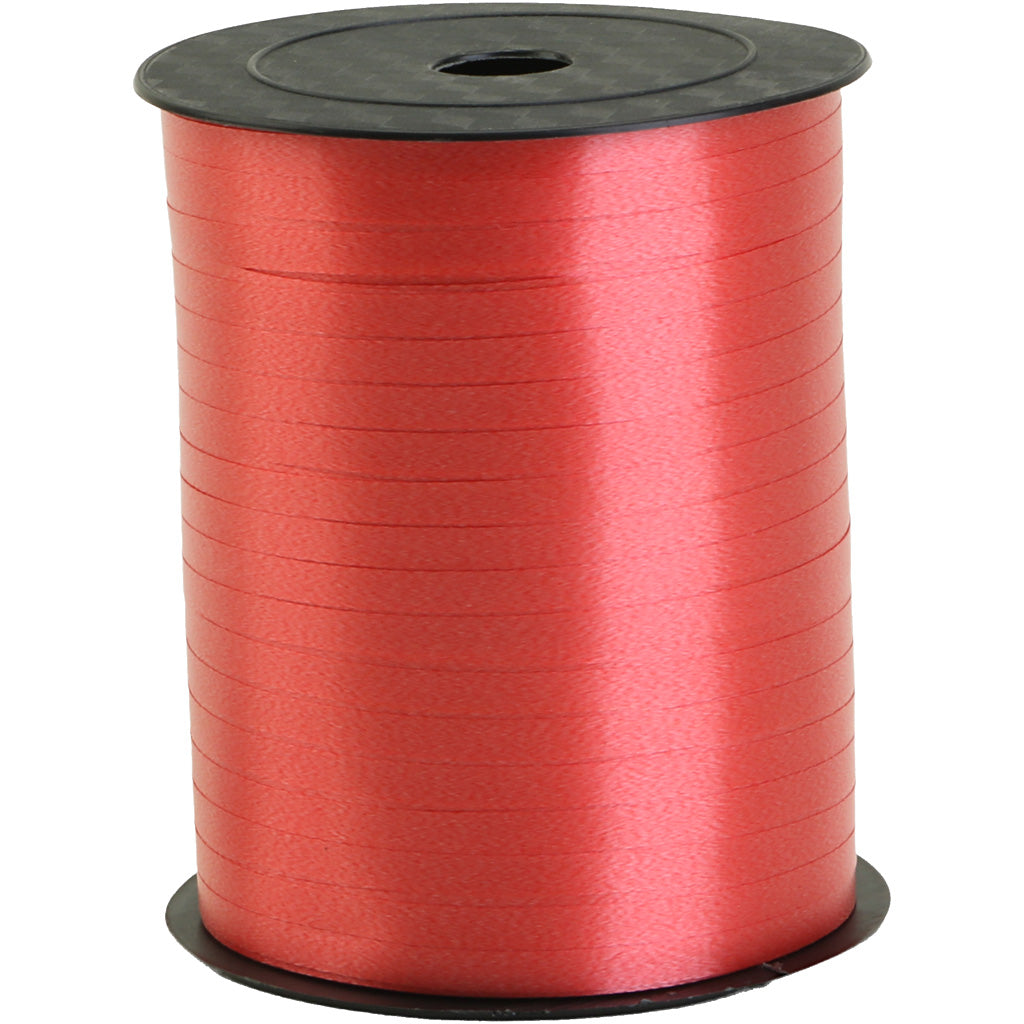 Creativ Company Giftin, B: 5 mm, rojo, 400 m 1 rollo