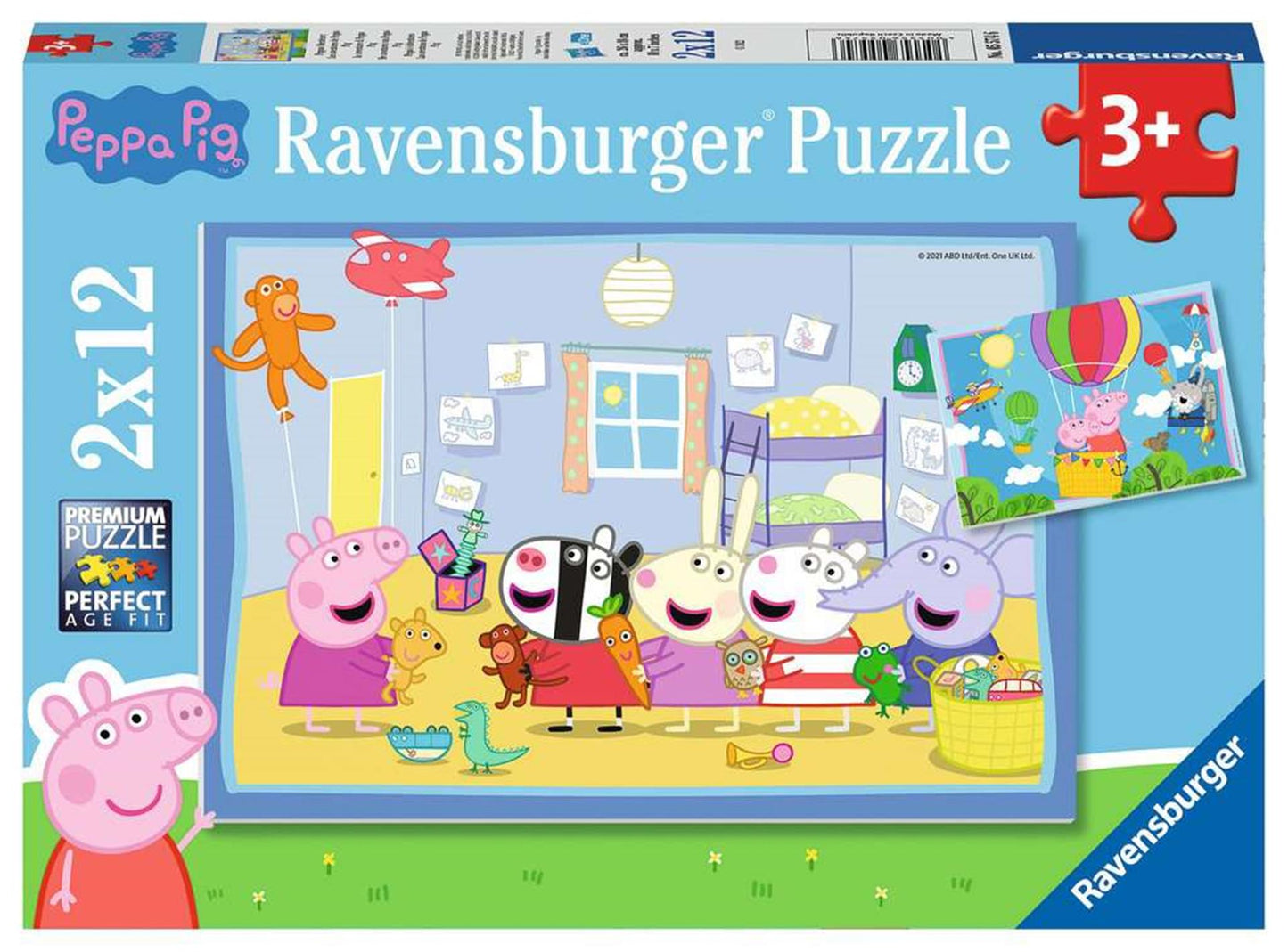 Ravensburger - Le avventure di Peppa Pig Puzzle 12 pezzi
