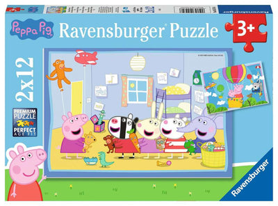 Ravensburger - Le avventure di Peppa Pig Puzzle 12 pezzi