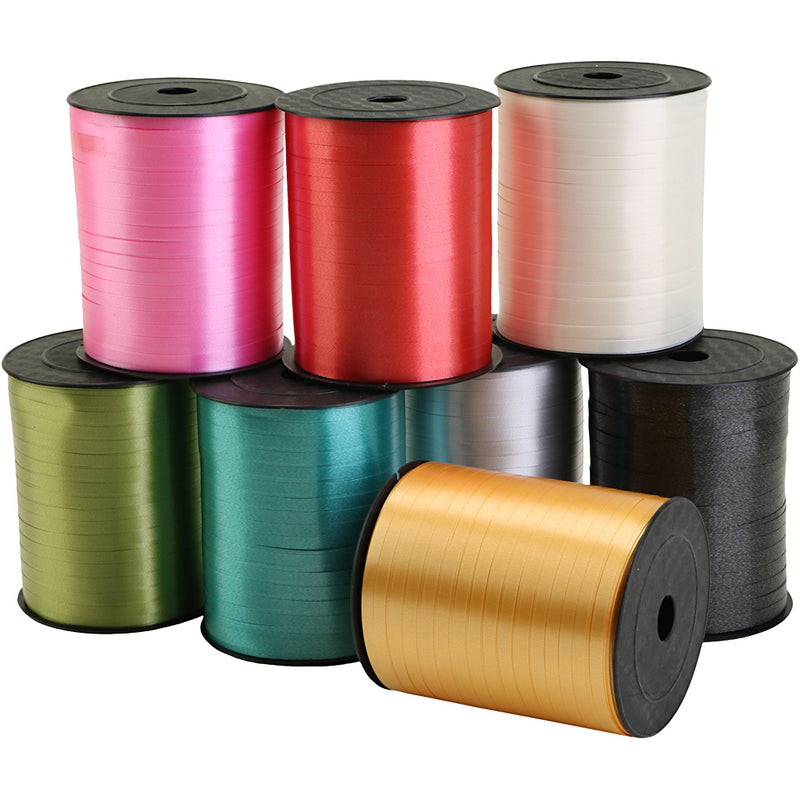 Nastro regalo aziendale Creativ, l: 5 mm, vari colori, 8x400 m 1 scatola