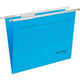 Cartella sospesa djois a4 djois 2662024600 280g m2 235x312mm blu 25 pezzi