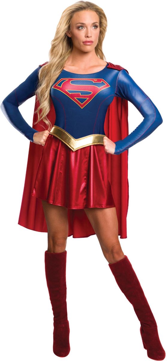 Rubies UK - costume della serie Supergirl per donna - grande - costumi per adulti