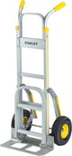 Carrello manuale Stanley ht514 - max. 200 kg - piattaforma pieghevole - alluminio - 51 x 80 x 123 cm - giallo argento