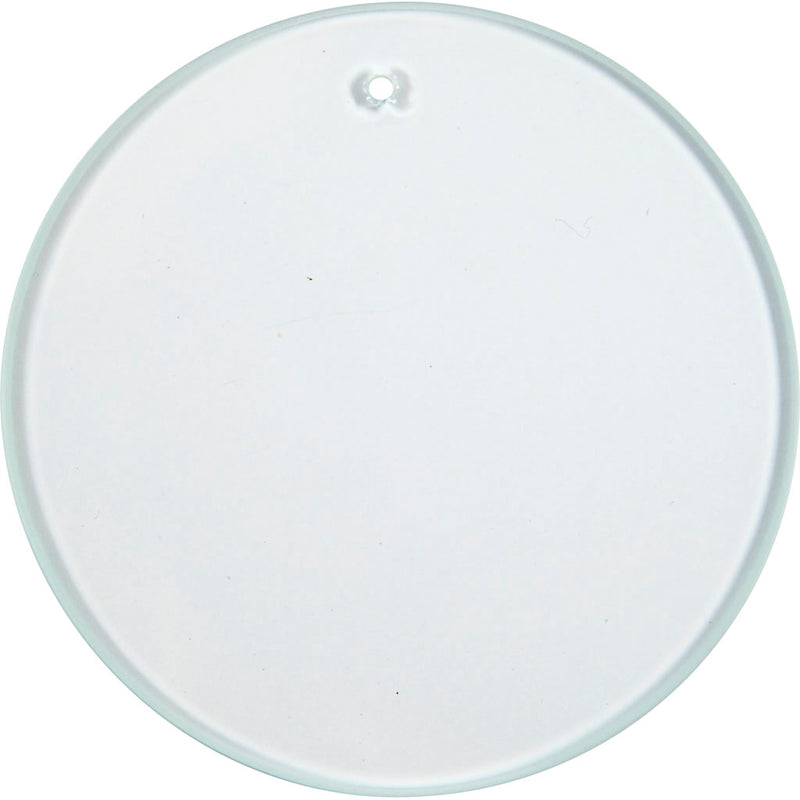 Piatti in vetro Creative Company, rotondi, d 7 cm, spessore 3 mm, 10 pezzi 1 scatola