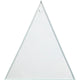 Creative Company Triangolo in vetro con foro 8x9cm, 10st.