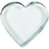 Creative Company Glass Hart trasparente 9x9cm, 10st.