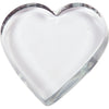 Creative Company Glass Hart trasparente 9x9cm, 10st.