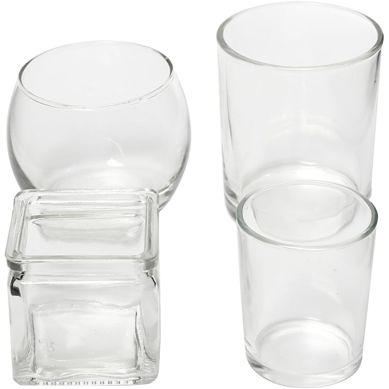 Lumino Creative Company, h: 5,3-8,4 cm, d 4,5-7,3 cm, il contenuto può variare, 72 pezzi 1 scatola