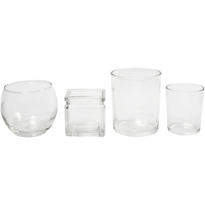Vela de té Creativ Company, altura: 5,3-8,4 cm, profundidad 4,5-7,3 cm, el contenido puede variar, 72 piezas 1 caja