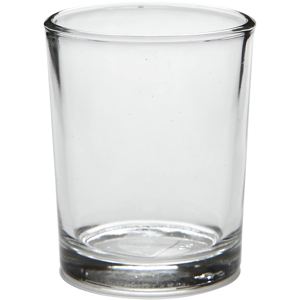 Creativ company tea light, h: 6.5 cm, d 4.5 cm, 4 pieces 1 box