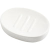 Portasapone Creative Company, h: 2,5 cm, l: 13,5 cm, l: 10 cm, bianco, 1 pezzo