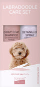 Greenfields set per la cura del pelo per labradoodle - per pelo lungo o riccio - shampoo per pelo riccio e spray antigroviglio 250ml