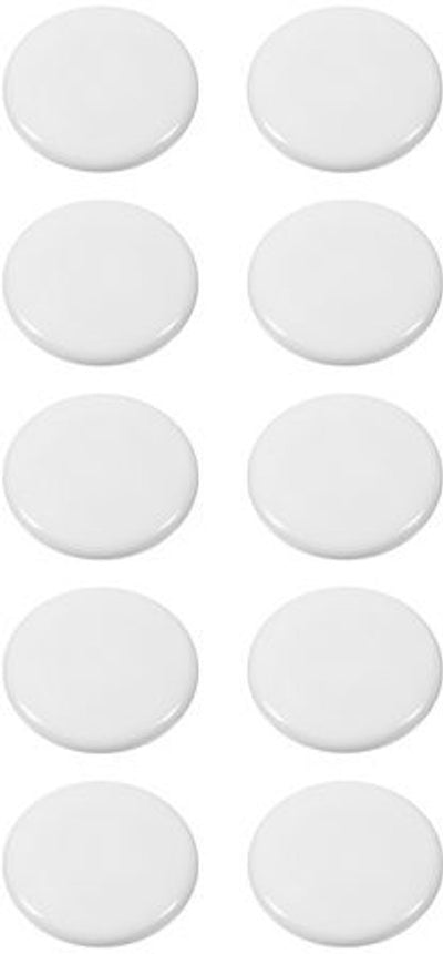 Imanes Westcott - blancos - ø 40x8,5 mm - 2500 g - 10 piezas - ac-e1082