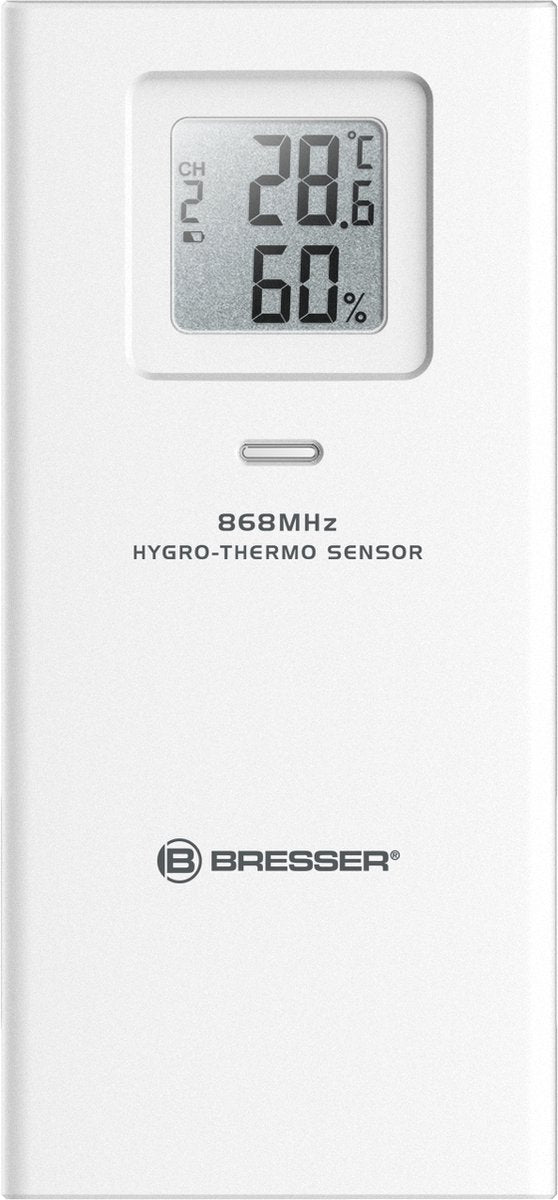Sensor de estación meteorológica Bresser - temperatura y humedad - hasta 150 metros de alcance