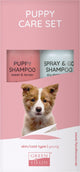 Greenfields vacht verzorging set voor puppy - voor een glanzend schone vacht - puppy shampoo en spray go droogshampoo 250ml