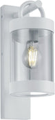 Trio sambesi - lámpara de pared - blanco mate - excl. 1x e27 4 w - sensor crepuscular - montaje en pared - iluminación exterior - ip44