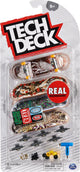 Tech deck - pack ultra dlx con patinetas de 4 dedos - patinetas reales - mini patinetas personalizables
