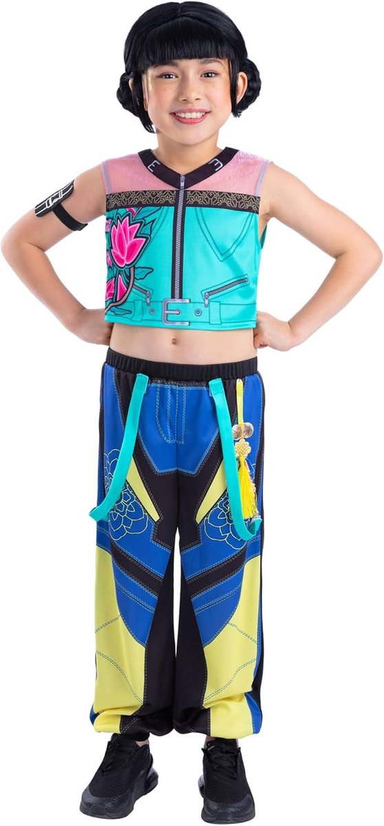 Costume classico Rubies kpop zoey multicolore per bambini 5-6 anni