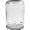 Vaso in vetro Creative Company, h: 11 cm, d 7,5 cm, 370 ml, trasparente, 6 pezzi 1 scatola