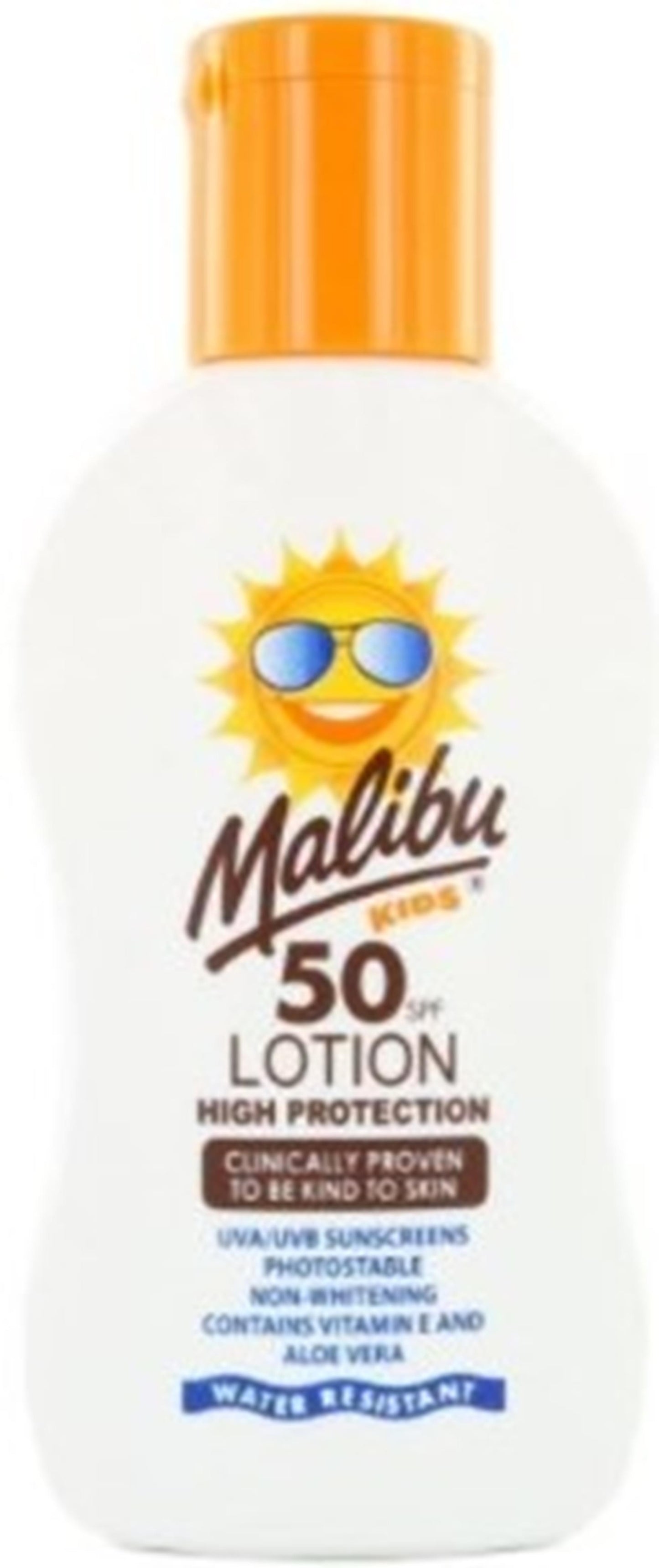 Malibu lozione solare per bambini spf50 200