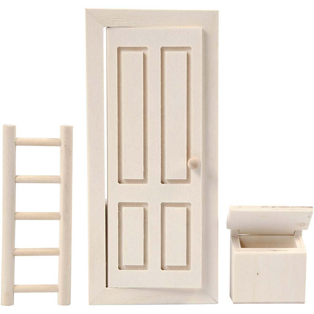 Puerta de gnomo Creativ Company, medidas 8x18 cm, 1 juego
