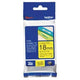 Nastro per etichette brother tze641 18mmx8m nero giallo