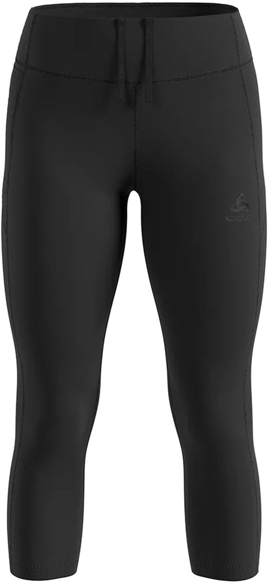 Odlo Essentials 3 4 mallas para correr - mujeres - negro - s