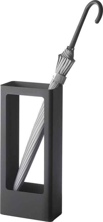 Yamazaki slanke paraplubak - tower - zwart