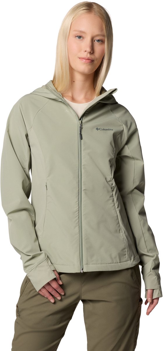 Columbia chaqueta softshell con capucha sweet as™ iii para mujer - safari