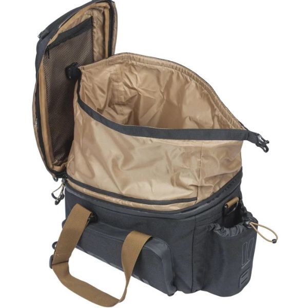 Basil Luggage Threat Bag Miles XL Mik 9-36L Black Lime