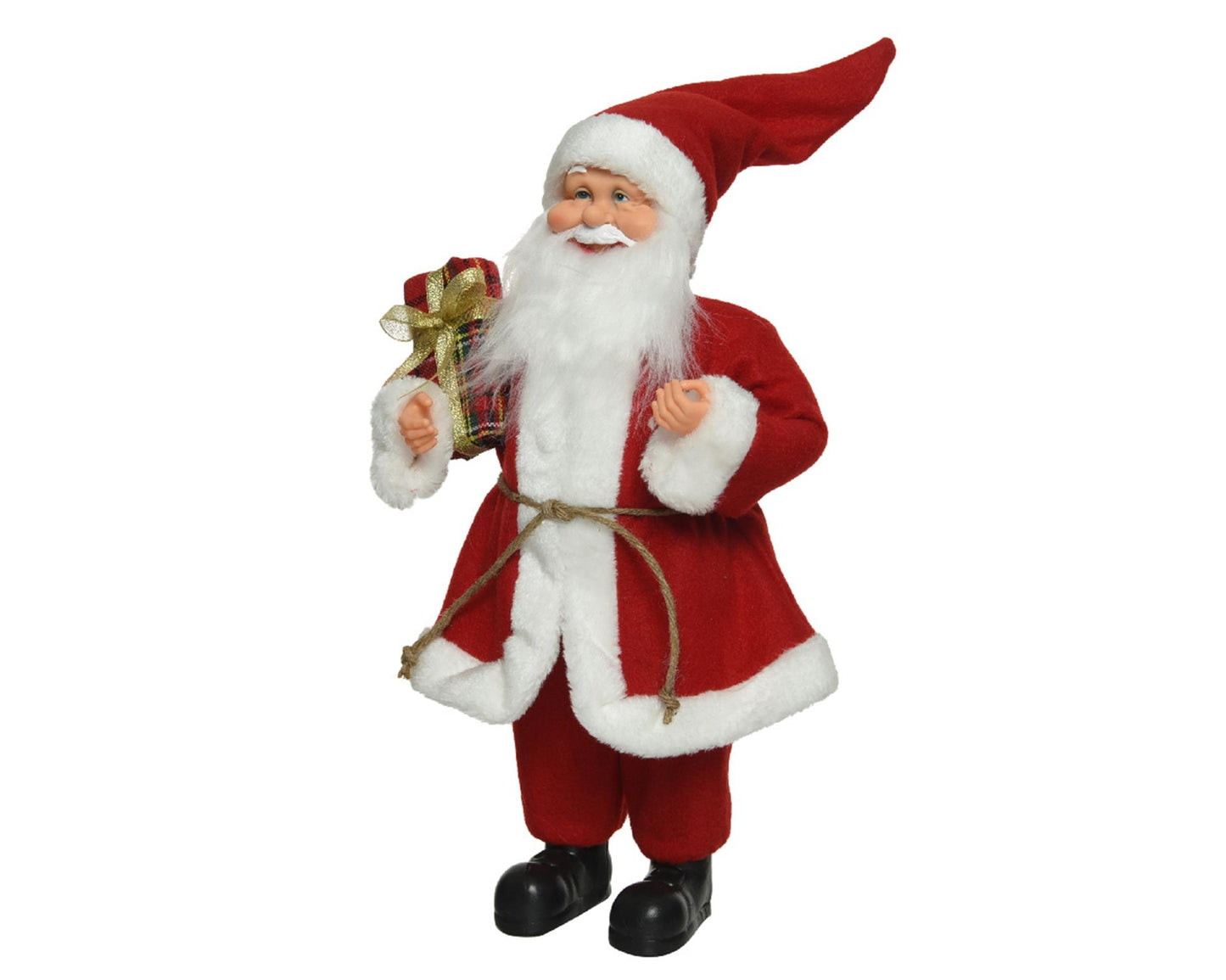 Estatua Decoris Papá Noel rojo 30cm